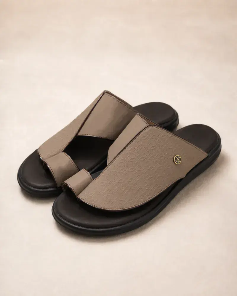 Men's brown closed toe ring sandal by Lozari kyboot 74